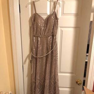 Set of 2 Angelina Faccenda bridesmaid ball gowns.